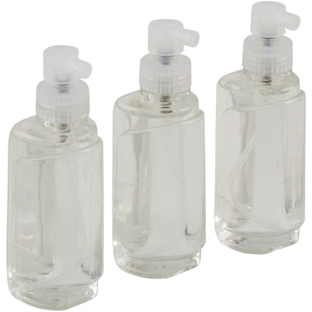 Read Right Spray Cleaner Refill, 1-3/5"Wx2-3/4"Lx9/10"H, 3/BX, Clear PK REARR15103